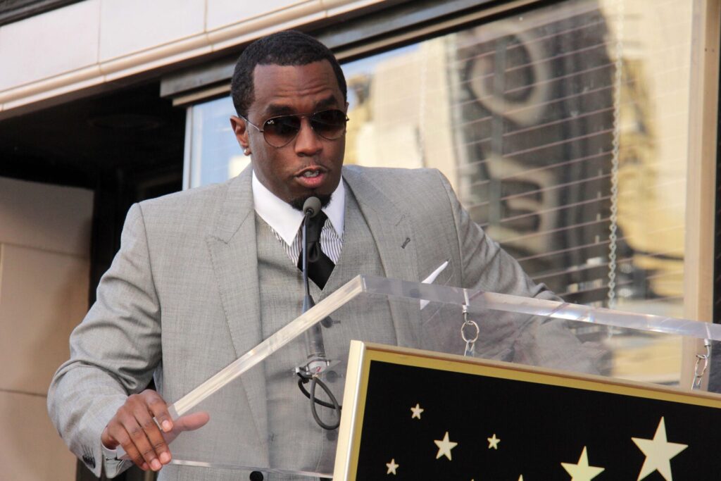 Sean Combs
at the Kenny "Babyface" Edmonds Honored Star on the Hollywood Walk Of Fame, Hollywood, CA 10-10-13